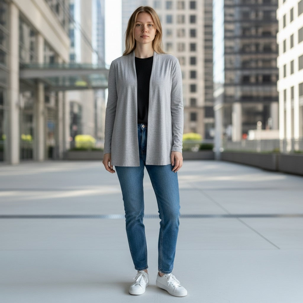 Grey Cardigan