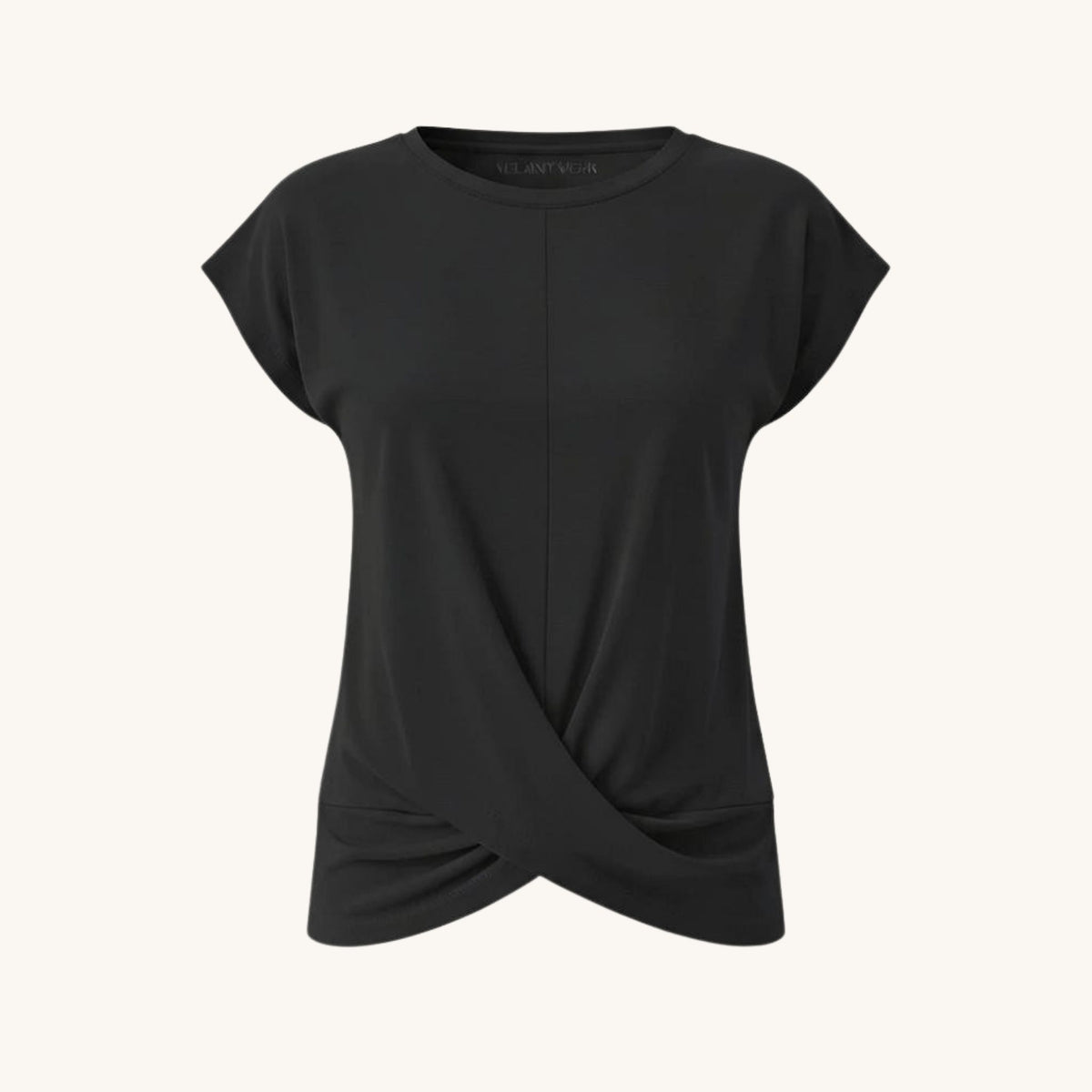 BASIC BLOUSE WITH FRONT KNOT
