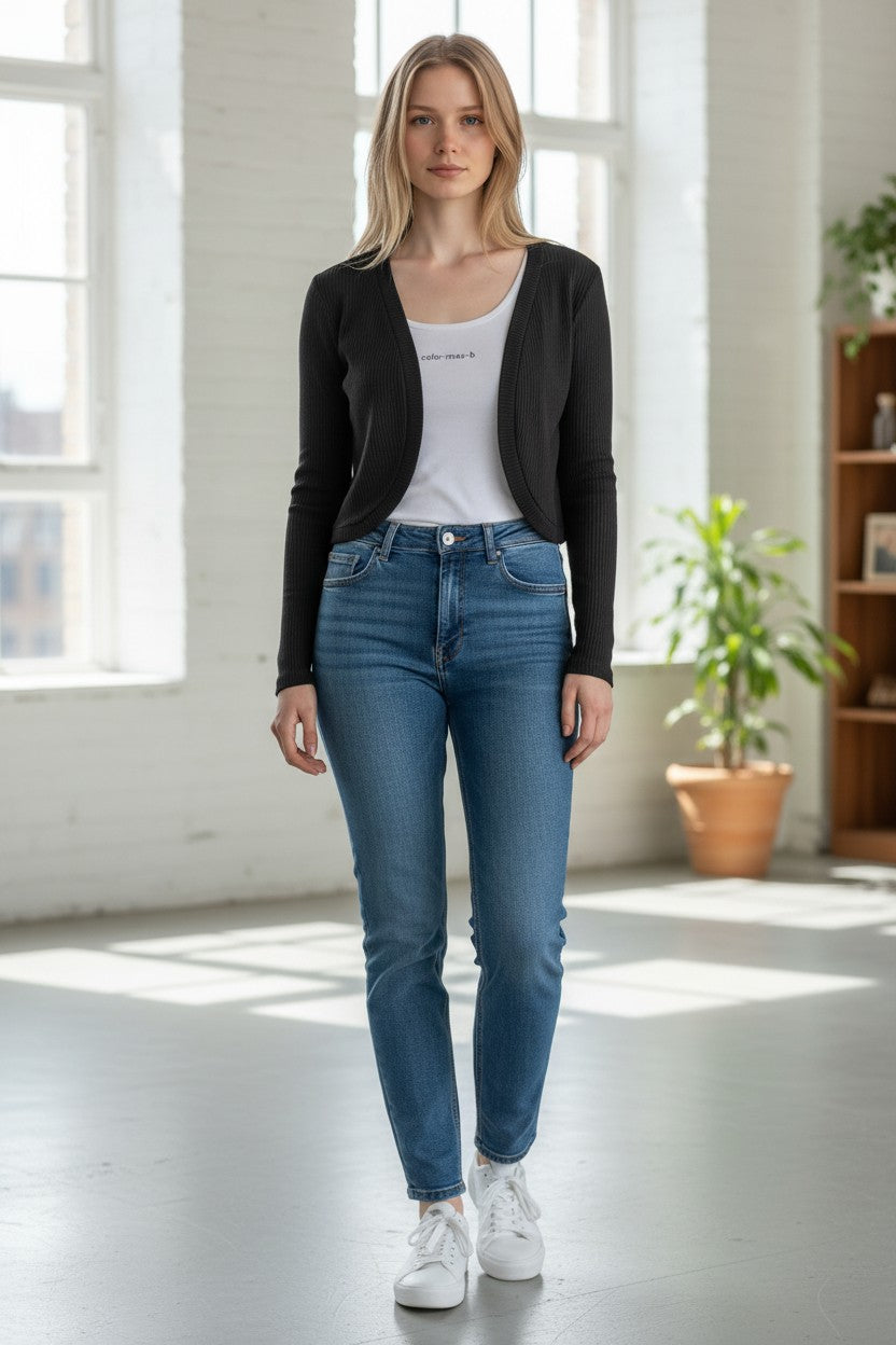 WOMEN'S SHORT OPEN BOLERO