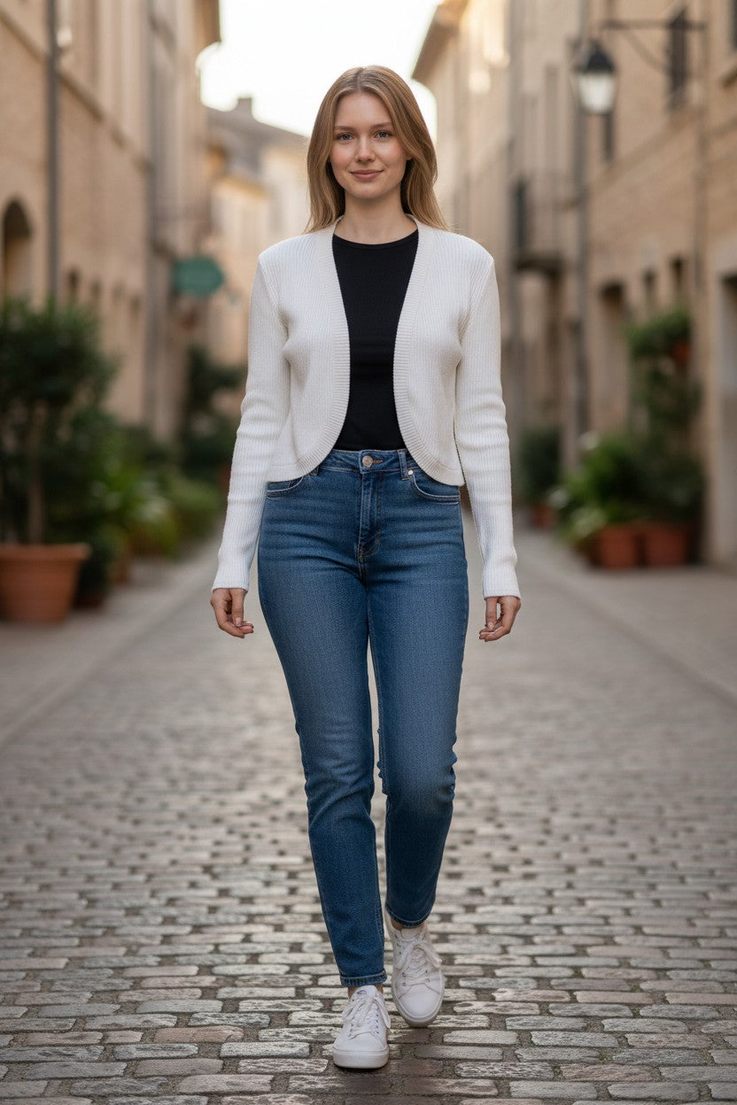 WOMEN'S SHORT OPEN BOLERO