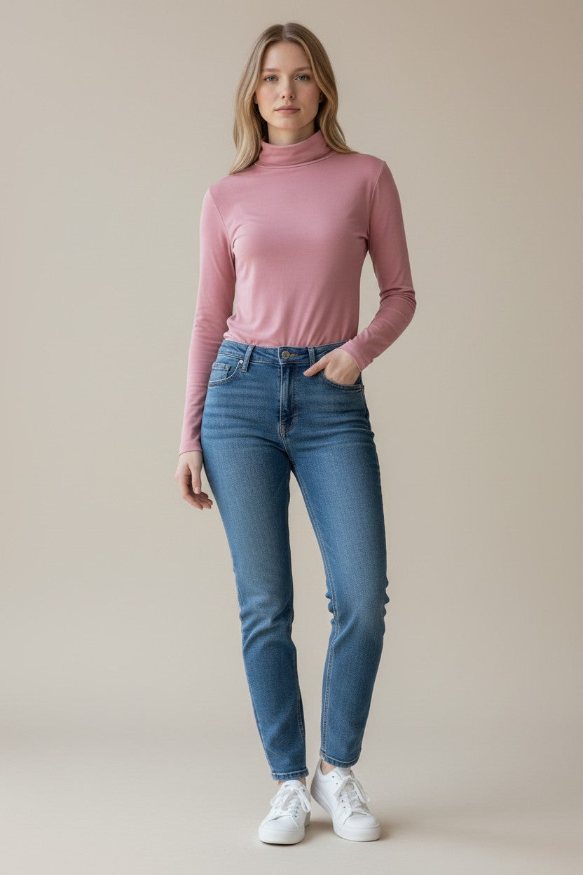 HIGH NECK OR TURTLENECK BLOUSES