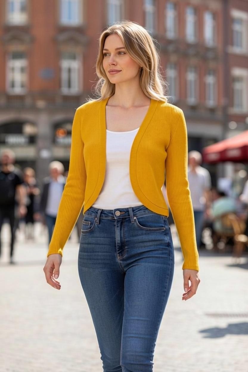 WOMEN'S SHORT OPEN BOLERO
