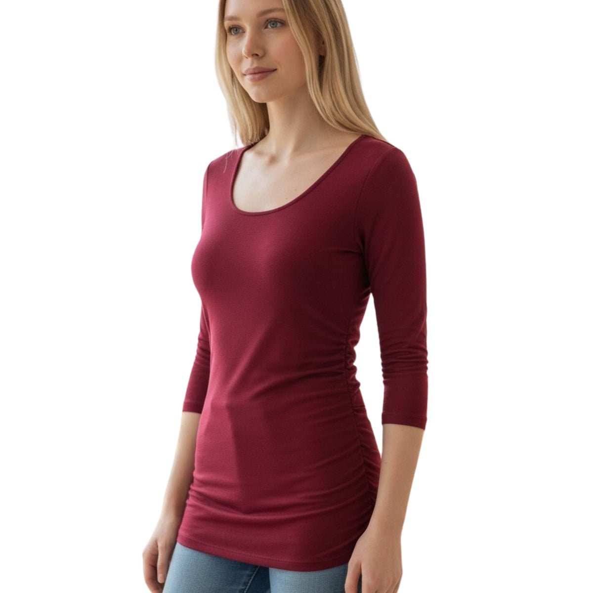 1/2 SLEEVE BLOUSE