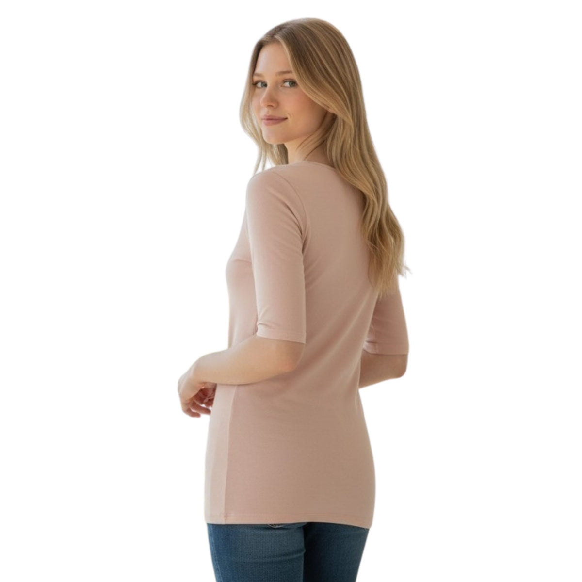 1/2 SLEEVE BLOUSE