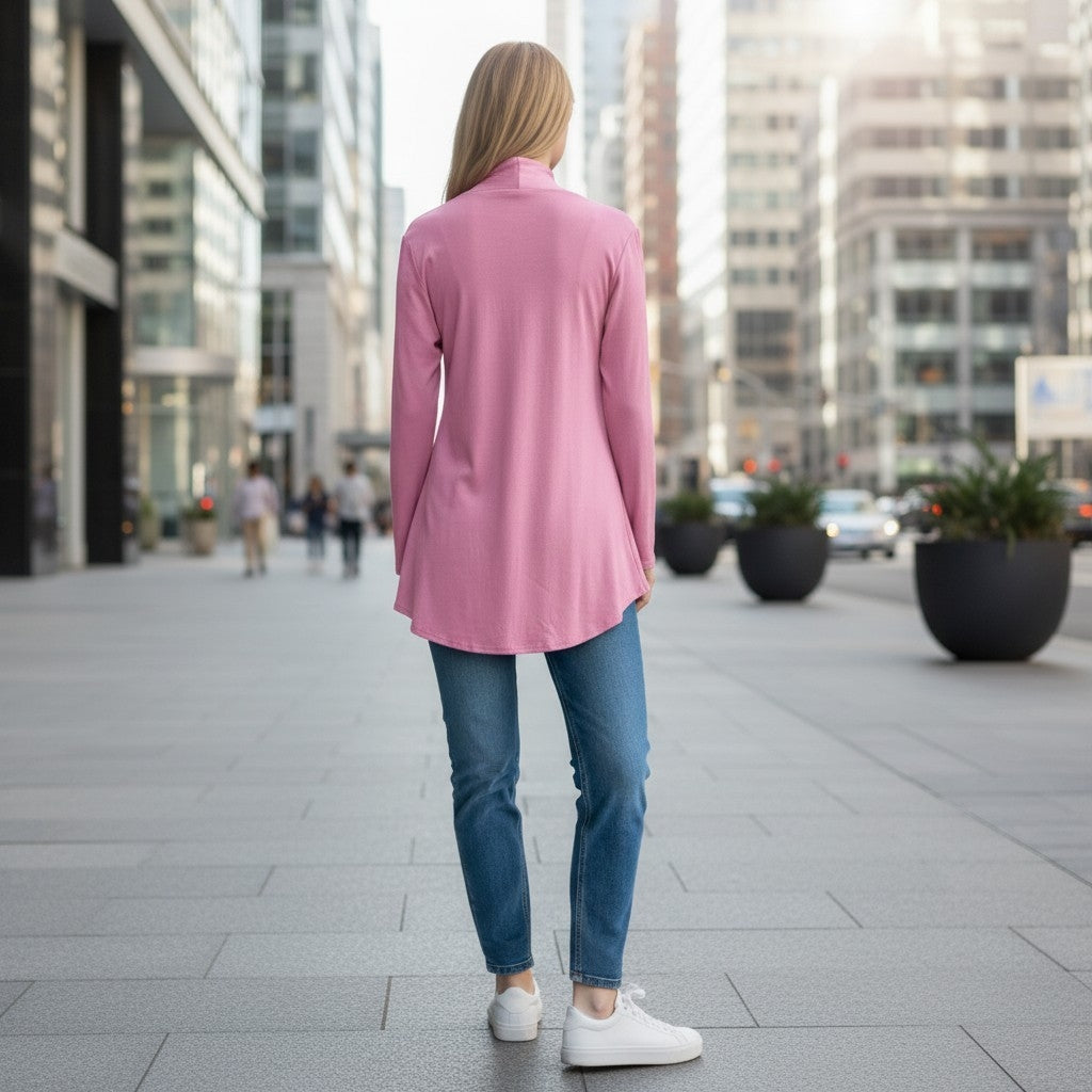 Pink Cardigan