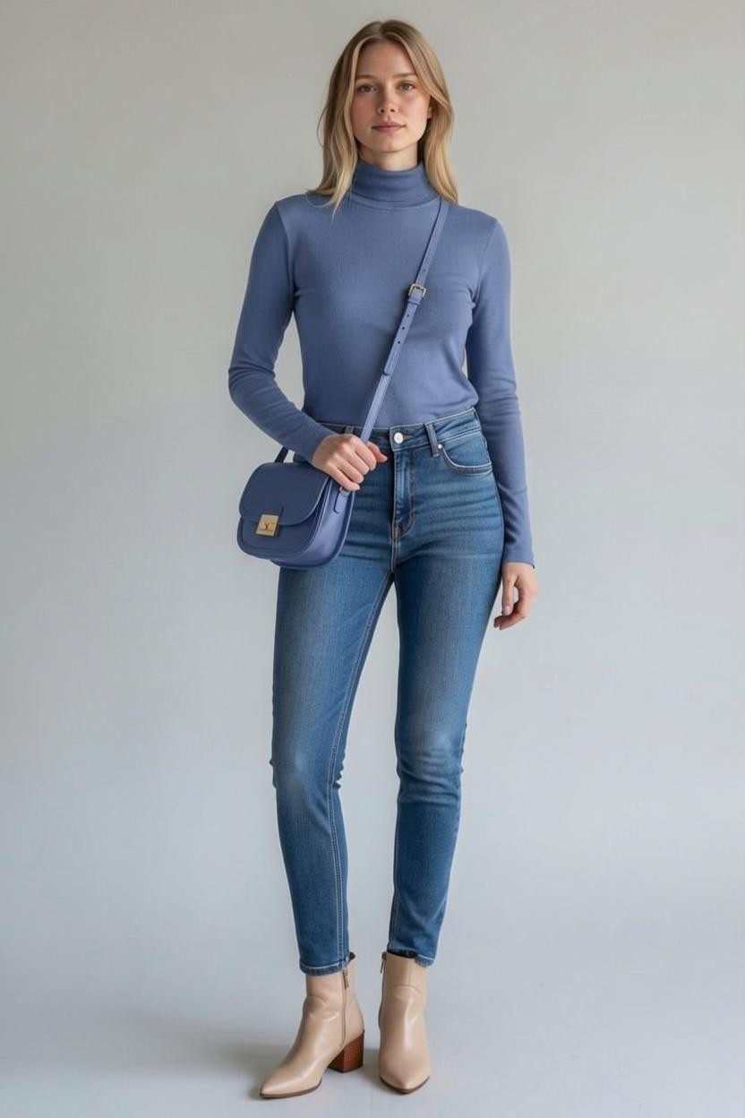 HIGH NECK OR TURTLENECK BLOUSES