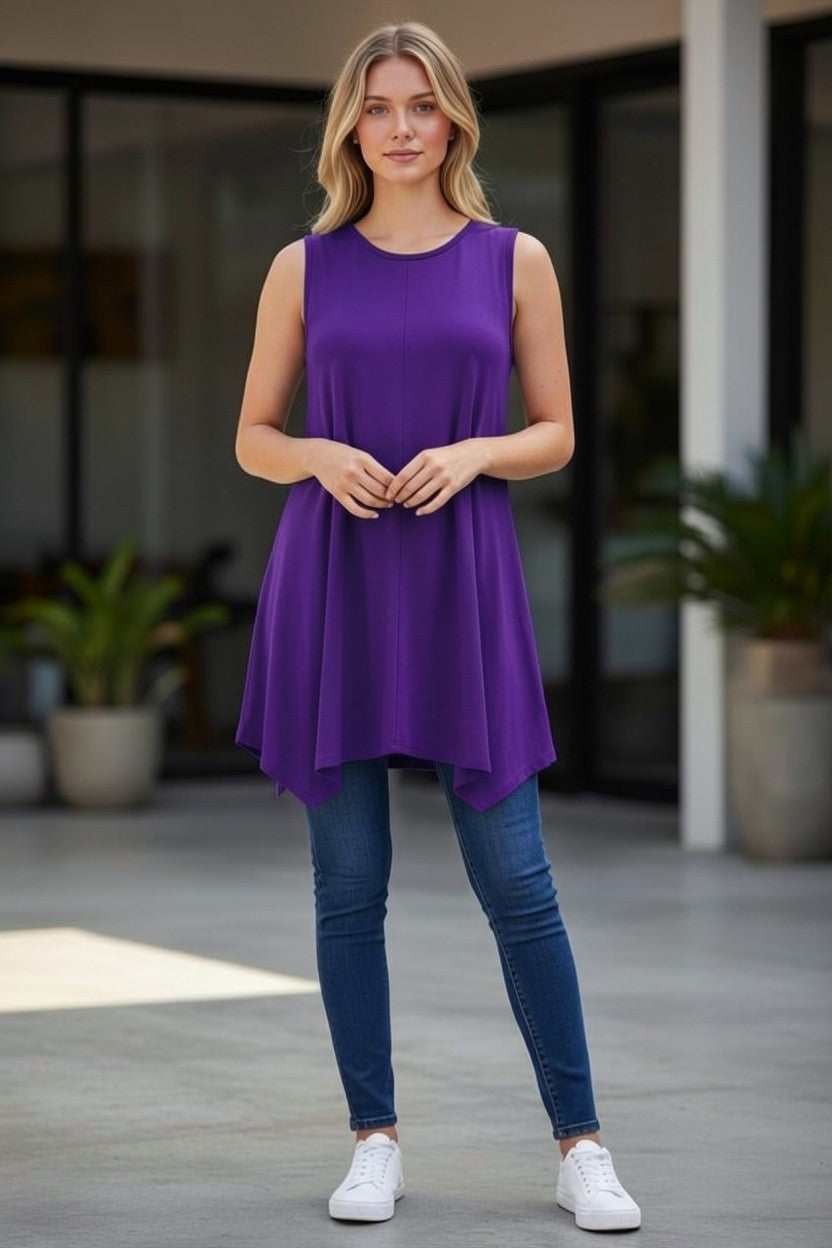 WOMEN'S TUNIC STYLE T-SHIRT