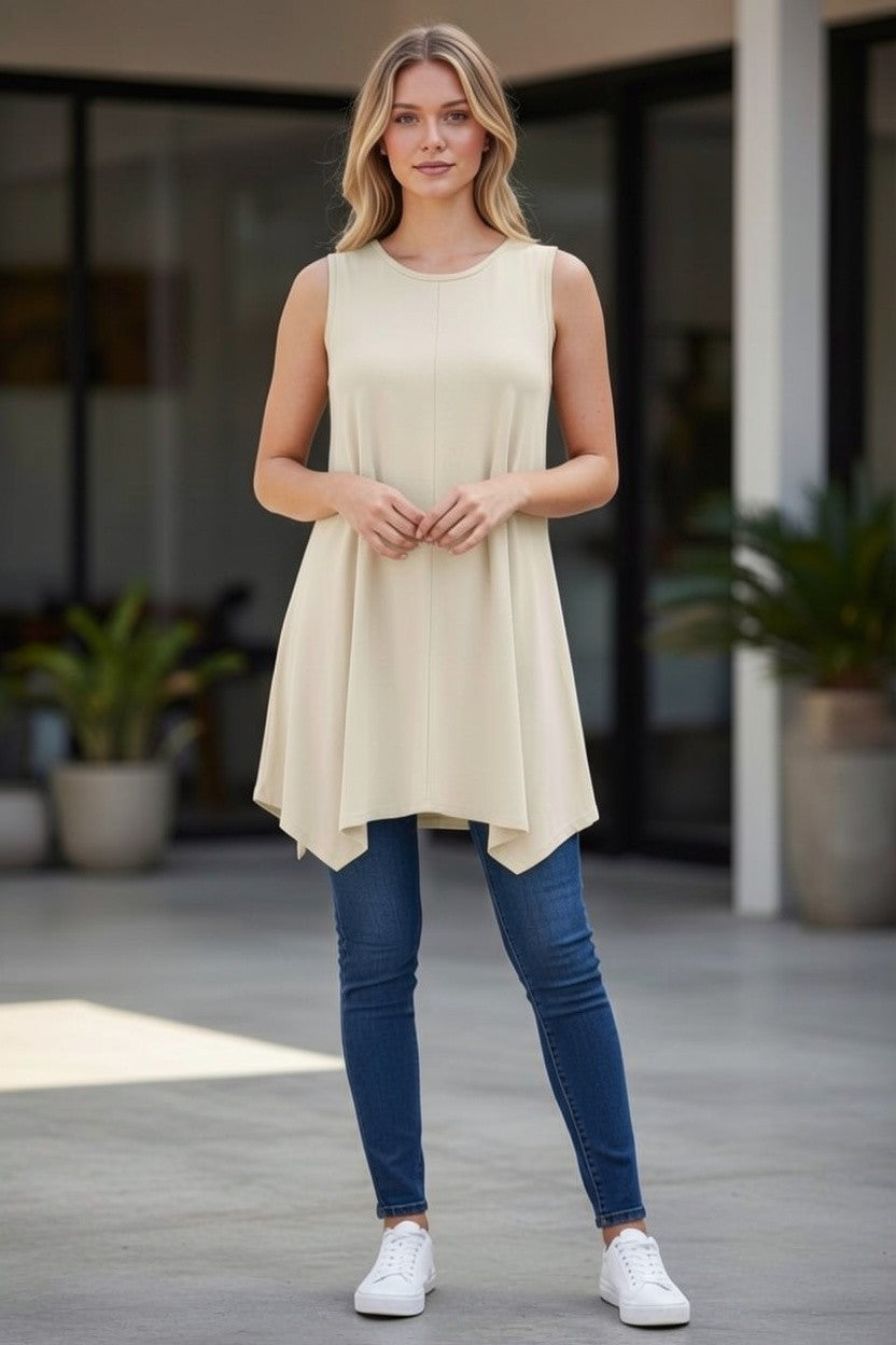 WOMEN'S TUNIC STYLE T-SHIRT