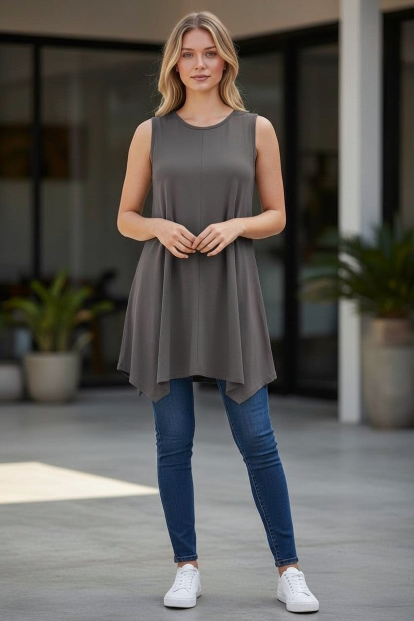 WOMEN'S TUNIC STYLE T-SHIRT