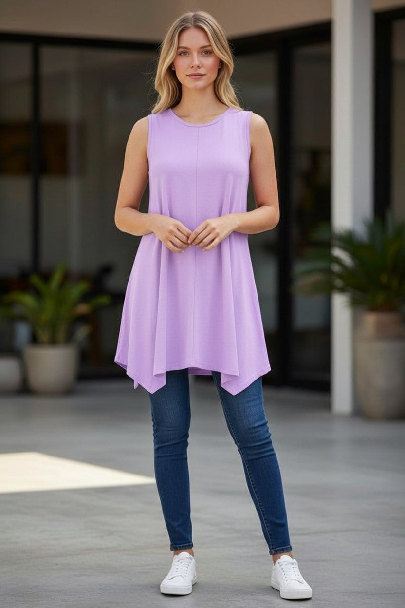 WOMEN'S TUNIC STYLE T-SHIRT