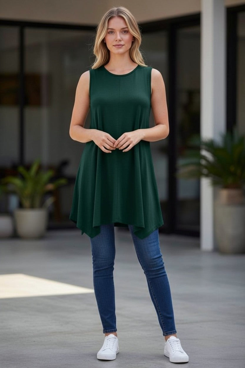WOMEN'S TUNIC STYLE T-SHIRT