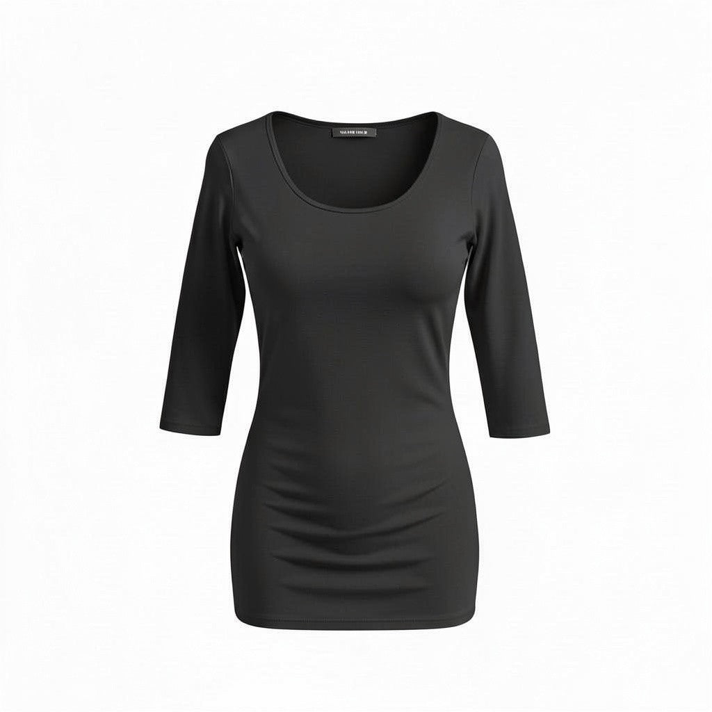 Half-Sleeve Blouse
