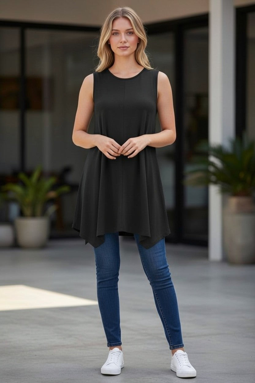 WOMEN'S TUNIC STYLE T-SHIRT