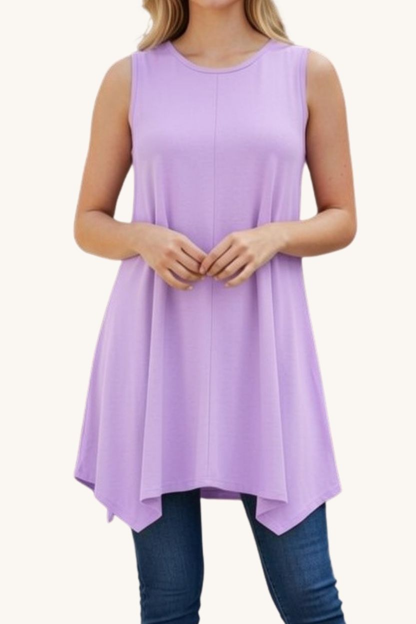 WOMEN'S TUNIC STYLE T-SHIRT