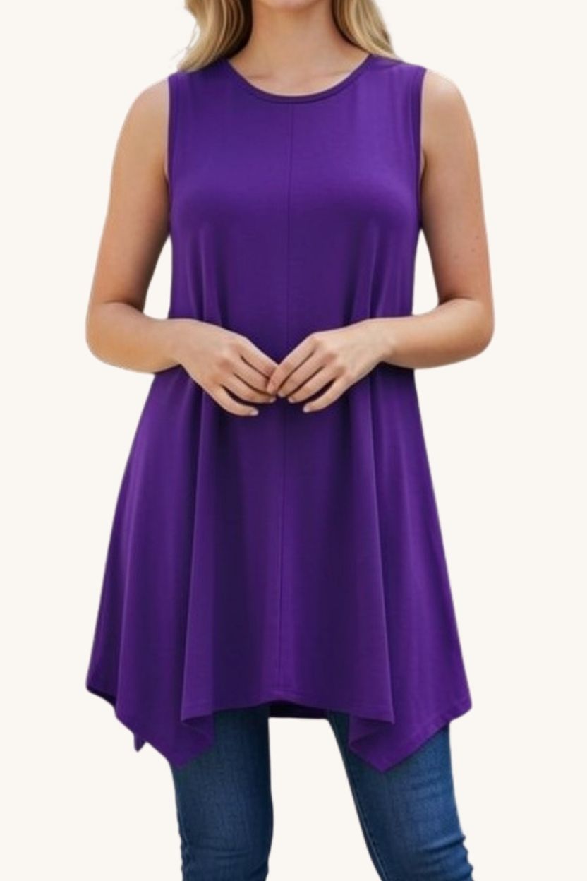 WOMEN'S TUNIC STYLE T-SHIRT