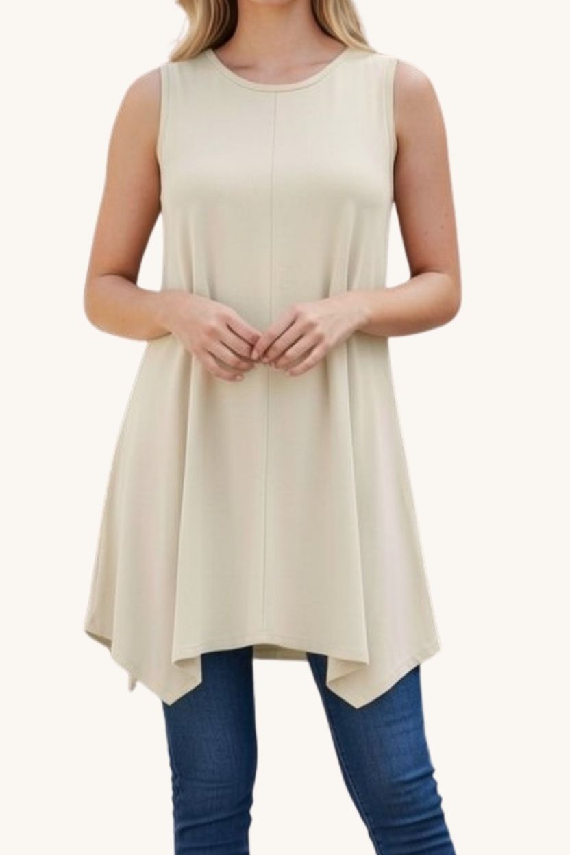 WOMEN'S TUNIC STYLE T-SHIRT