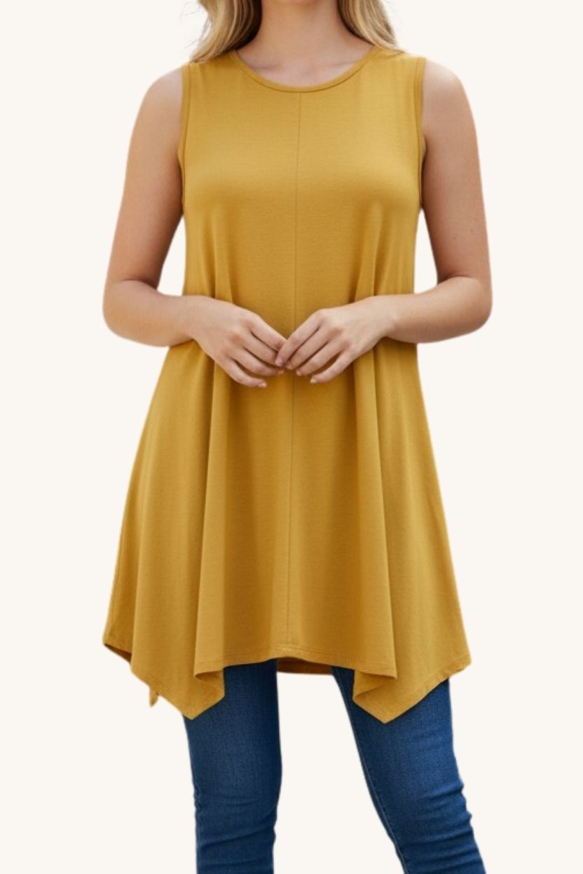 WOMEN'S TUNIC STYLE T-SHIRT