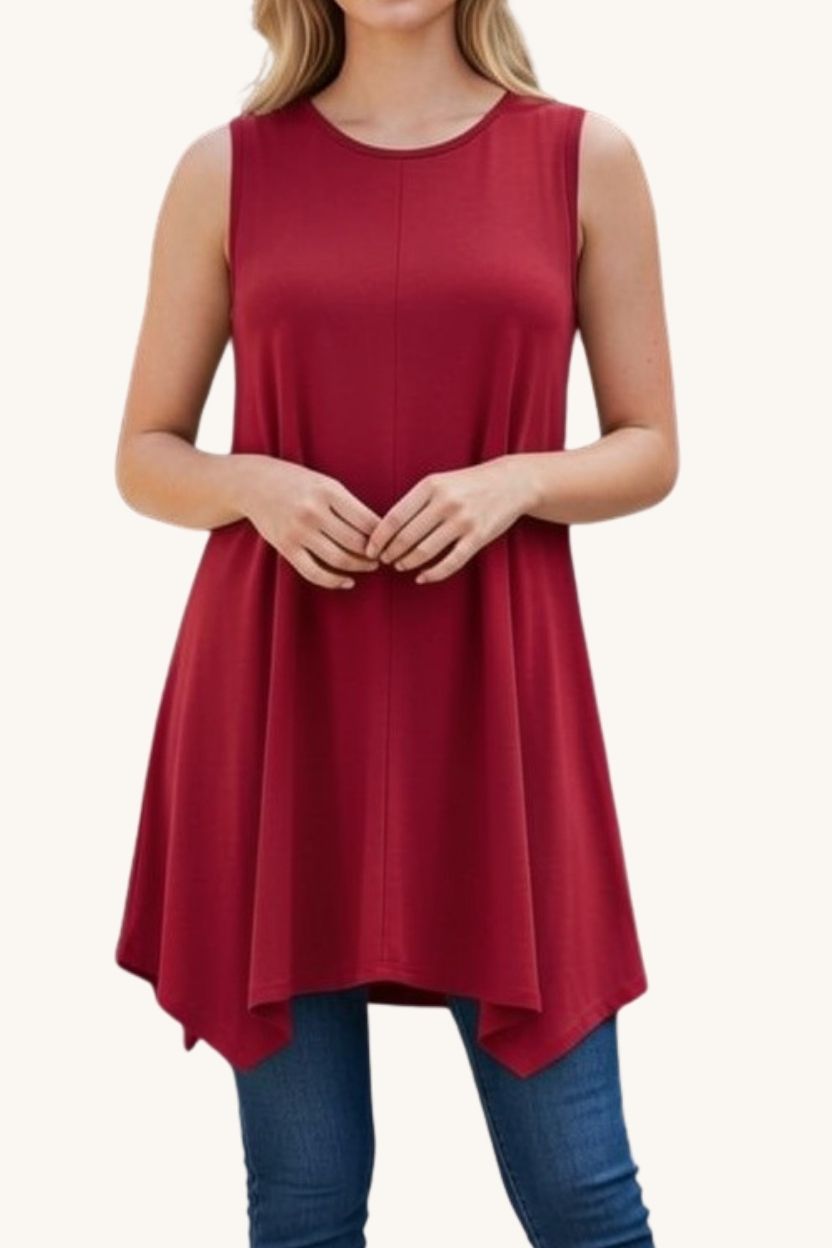 WOMEN'S TUNIC STYLE T-SHIRT