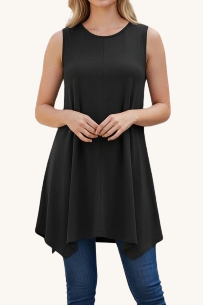 WOMEN'S TUNIC STYLE T-SHIRT
