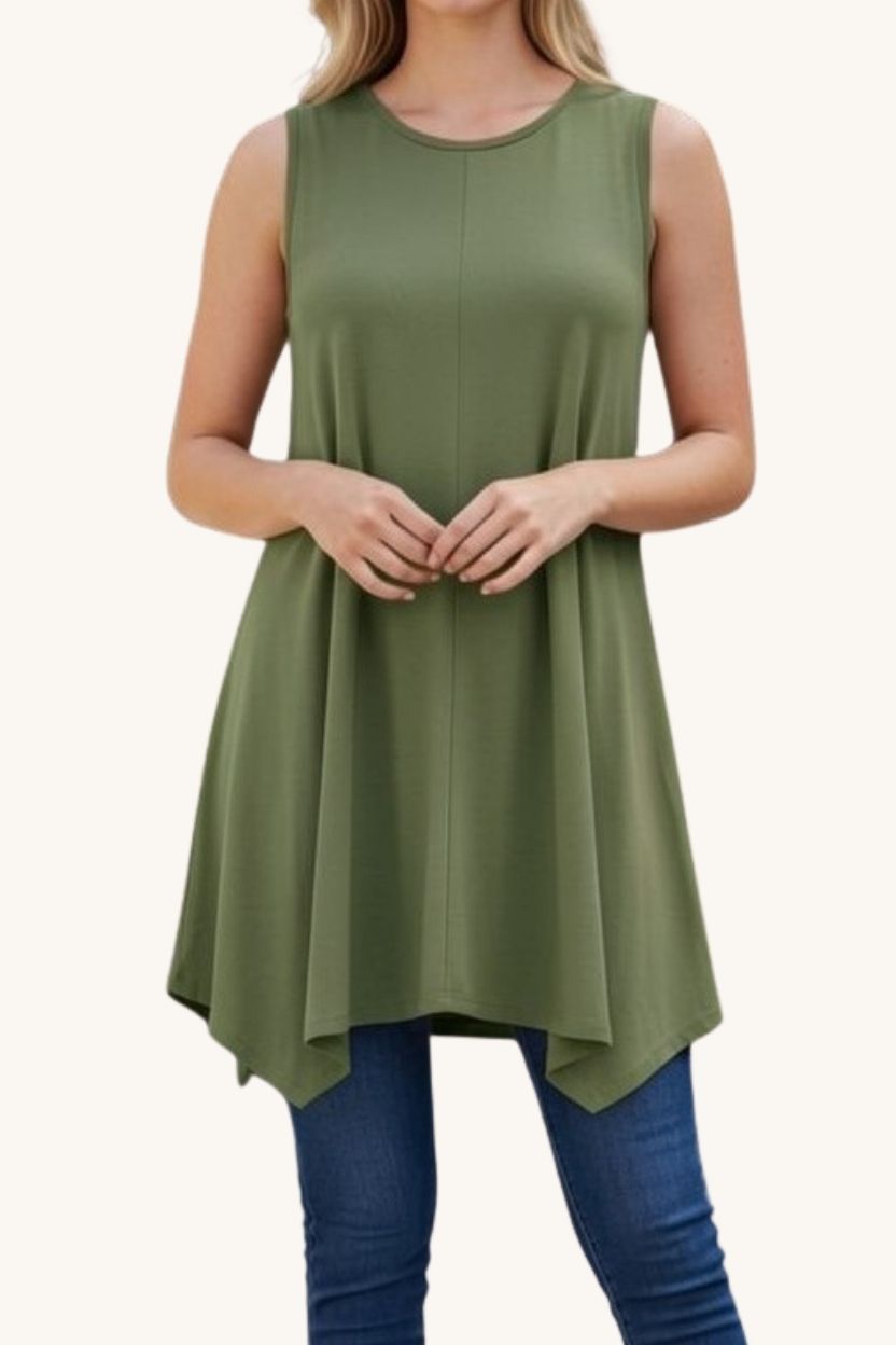 WOMEN'S TUNIC STYLE T-SHIRT