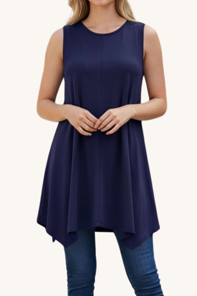 WOMEN'S TUNIC STYLE T-SHIRT