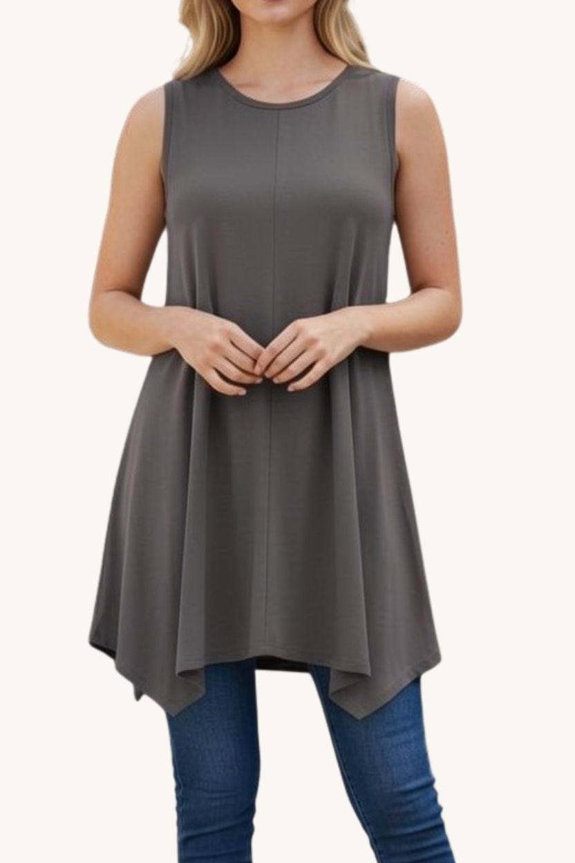 WOMEN'S TUNIC STYLE T-SHIRT