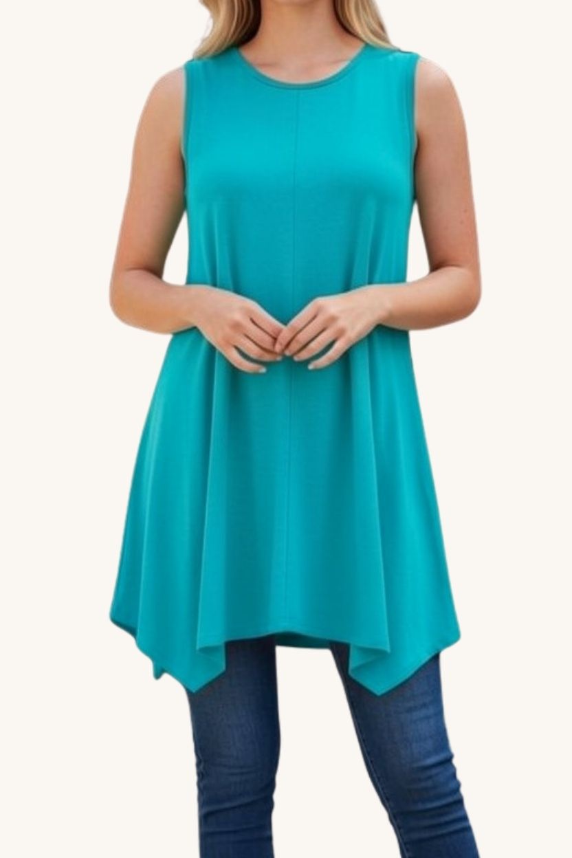 WOMEN'S TUNIC STYLE T-SHIRT